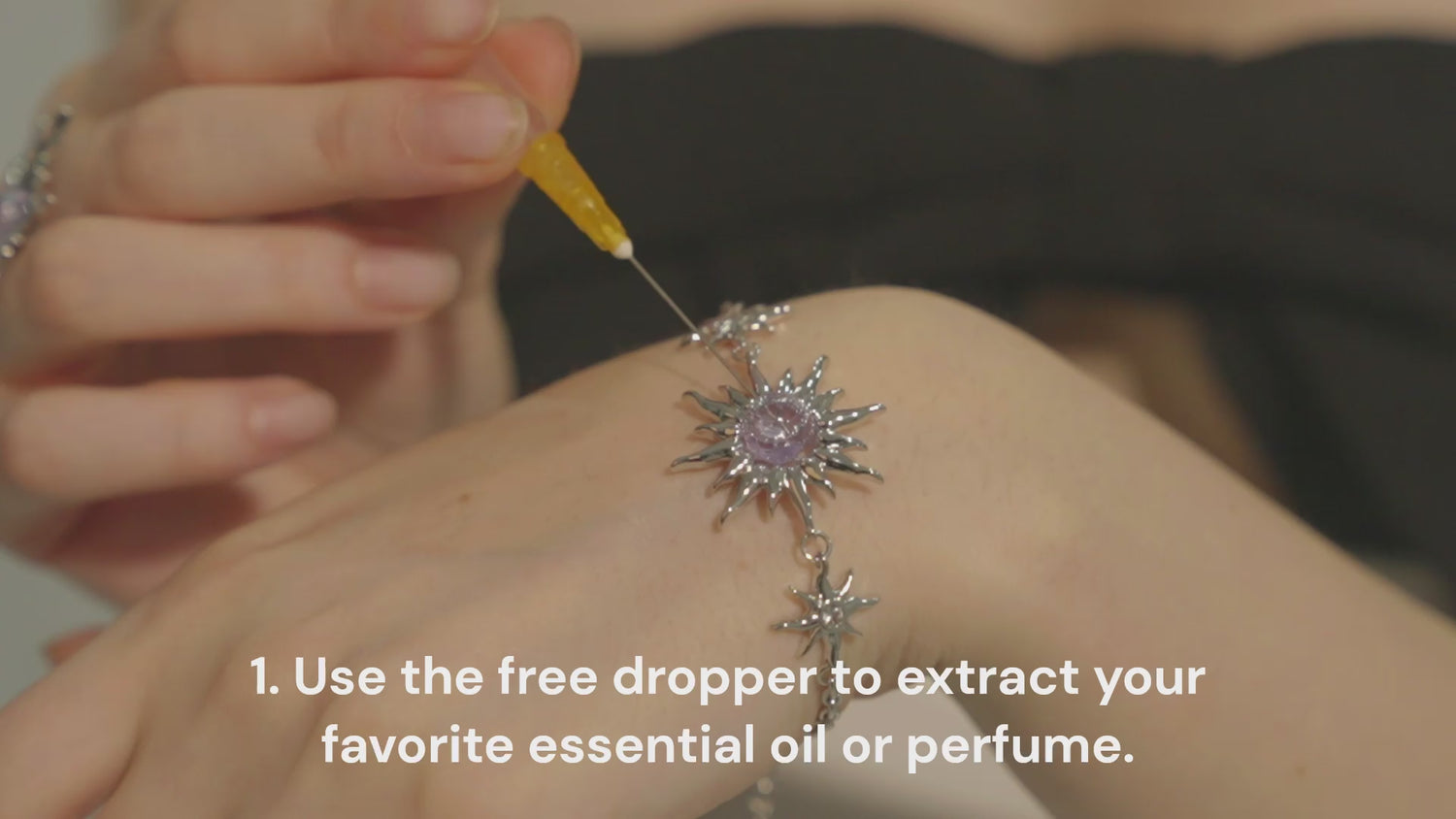 Inner Light Gold Amethyst Necklace