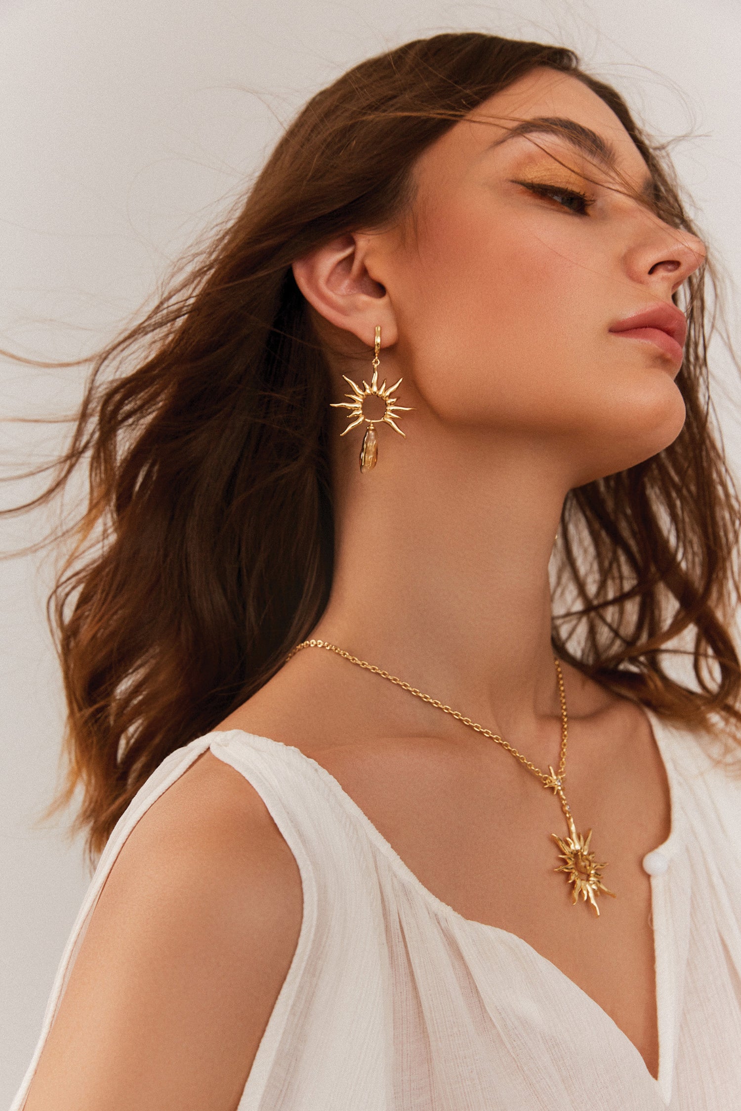 Apollo Yellow Gold Necklace