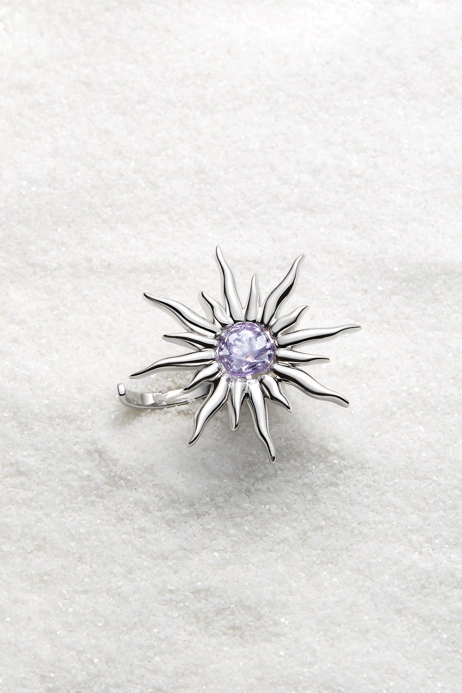 Apollo White Gold Ring