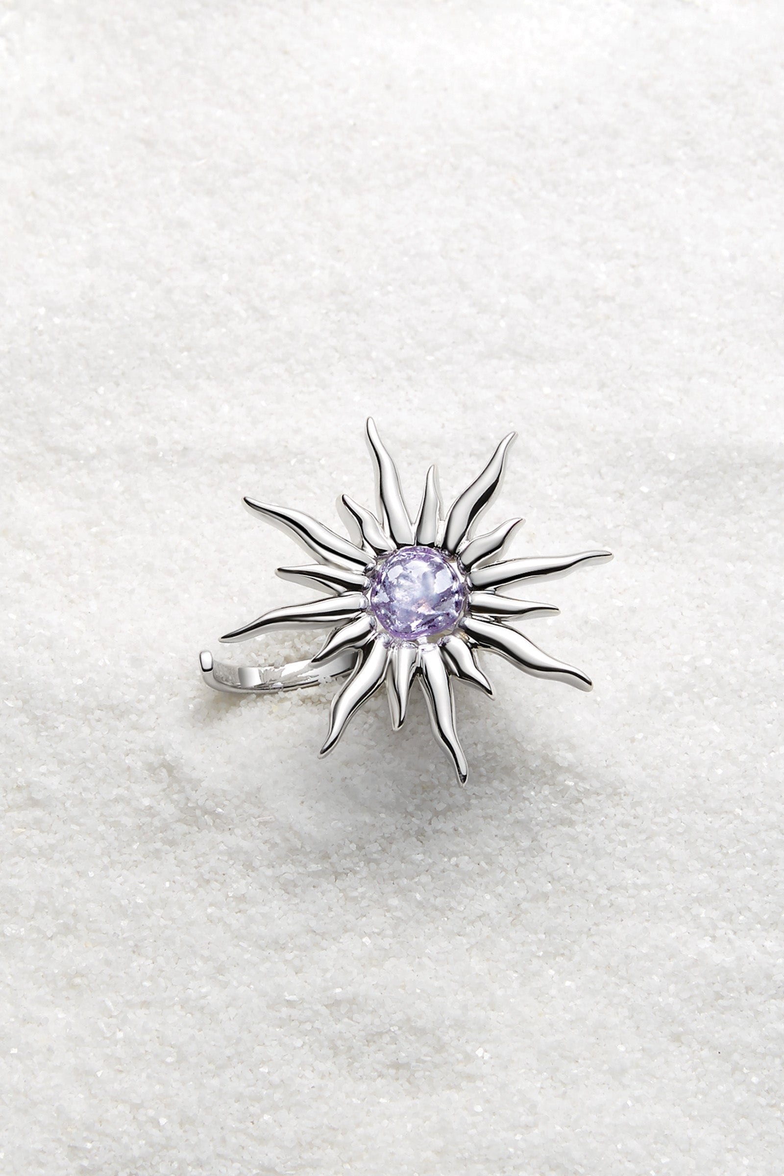 Apollo White Gold Ring