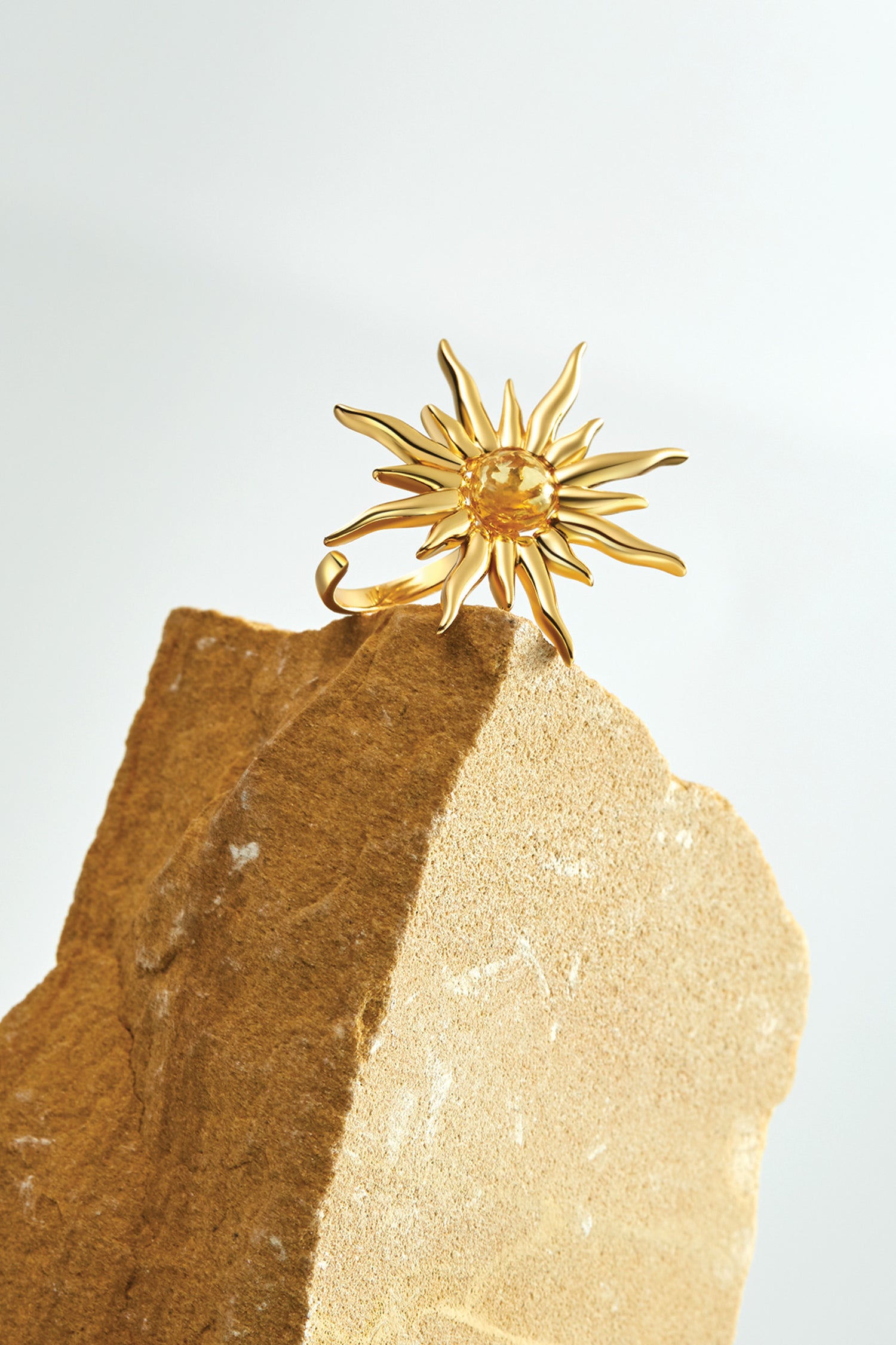 Apollo Yellow Gold Ring