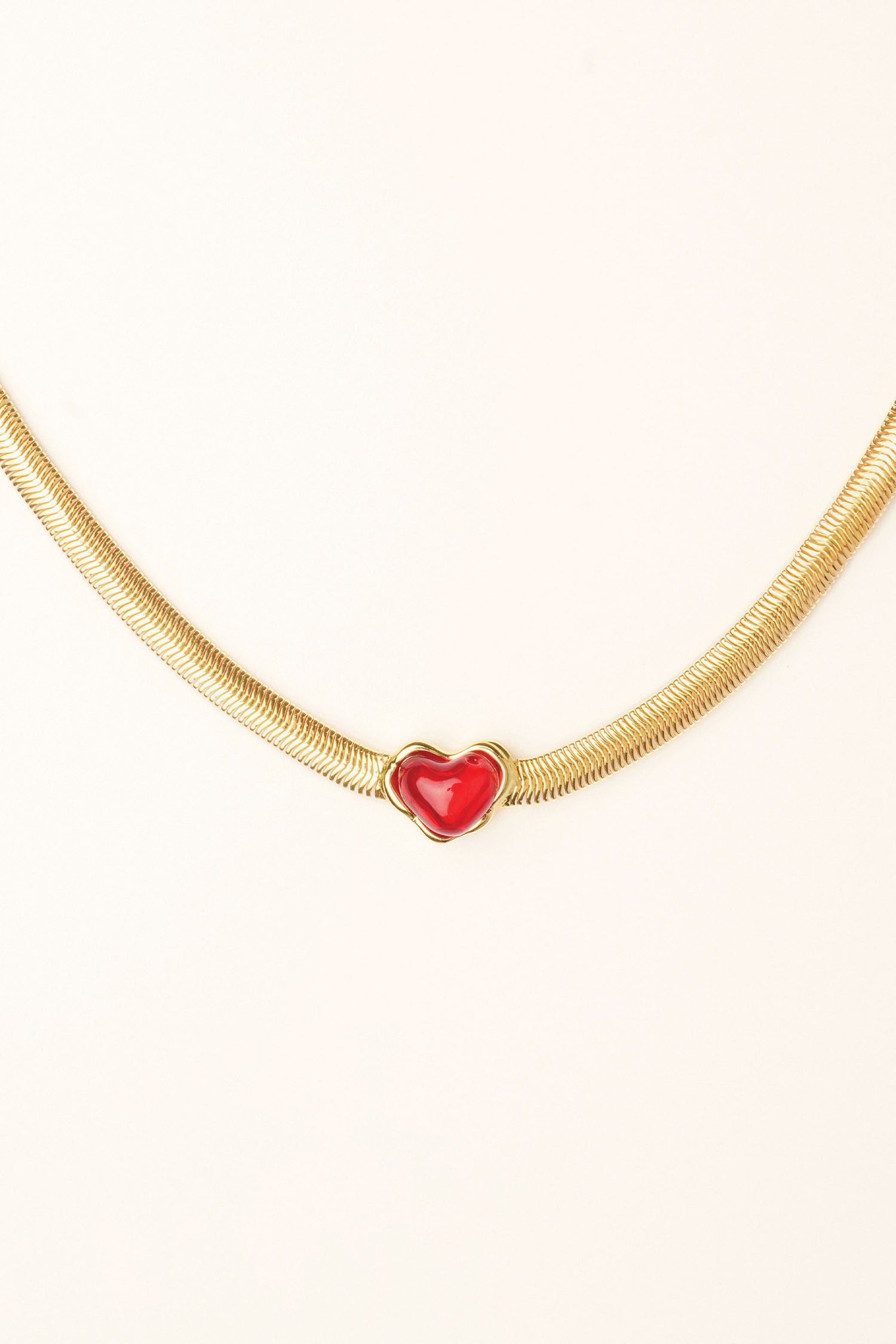 The Love Gold Clavicle Chain