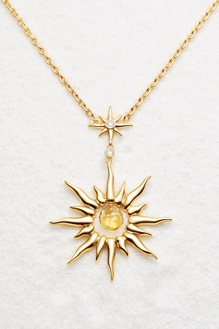 Apollo Yellow Gold Necklace